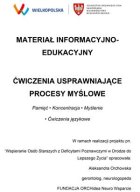 Materiał informacyjno-edukacyjny z ćwiczeniami, można pobrać pdf, klikając w zdjęcie